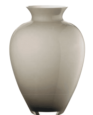 Váza AURORITA opálovo biela fumé H38,5 cm