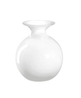 Váza ELIOT biela latté H15 cm