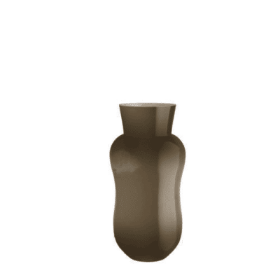 Váza NUVOLTA dymová opál H40 cm