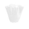 Váza WAIVA opálovo biela H13 cm