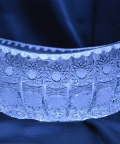 Krištálová brúsená miska 20 cm