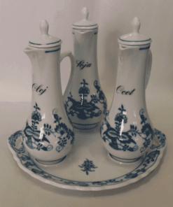 Cibulák – Karafová súprava – originálny cibuľový porcelán 1. akosť