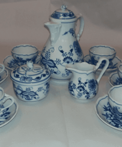 Cibulák – Kávová súprava 0,12 l – originálny cibuľový porcelán 1. akosť