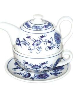 Cibulák – Čajová súprava Duo – originál cibuľový porcelán 1. akosť
