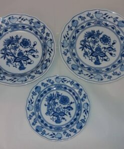 Cibulák – Tanierová súprava 18-dielna – originál cibuľový porcelán 1. akosť