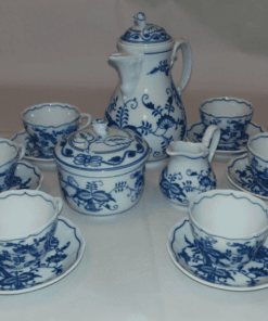Cibulák – Kávová súprava 0,08 l – originálny cibuľový porcelán 1. akosť