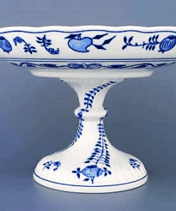Cibulák – Misa kompótová 26 cm na nohe – originál cibuľový porcelán 1. akosť