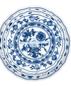Cibulák – Etažér 3-dielny tanierový 15 + 19 + 24 cm – originál cibuľový porcelán 1. akosť