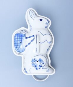 Cibulák – Forma na pečenie – zajac – originál cibuľový porcelán 1. akosť