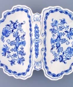 Cibulák – Kabaret dvojdielny 28 cm – originál cibuľový porcelán 1. akosť