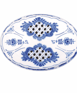 Cibulák – Bonboniéra oválna 29 cm – originál cibuľový porcelán 1. akosť