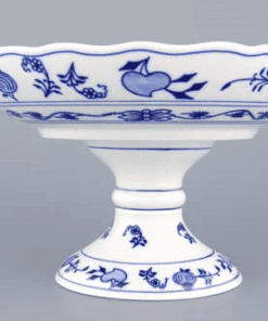Cibulák – Misa kompótová 24 cm na nohe – originálny cibuľový porcelán 1. akosť
