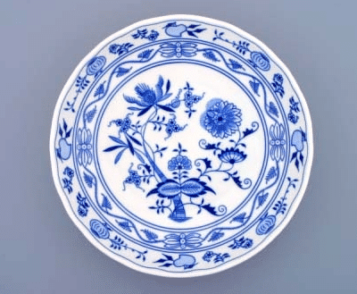 Cibulák – Miska na kompót 26 cm – originál cibuľový porcelán 1. akosť