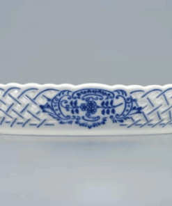 Cibulák – Košík prelamovaný 21 cm – originál cibuľový porcelán 1. akosť