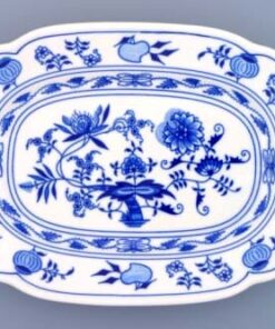 Cibulák – Misa plochá 24 cm – originálny cibuľový porcelán 1. akosť