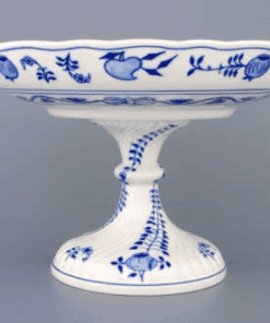 Cibulák – Misa kompótová 26 cm na nohe – originál cibuľový porcelán 1. akosť