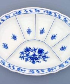 Cibulák – Tanier delený 35 cm – originálny cibuľový porcelán I. akosť