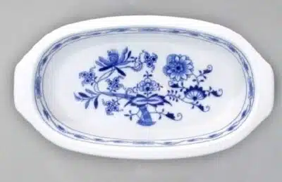 Cibulák – Miska zapekacia s ušami 24,5 cm – originál cibuľový porcelán 1. akosť