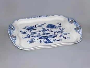 Cibulák – Podnos Aigar 34 cm – originál cibuľový porcelán 1. akosť