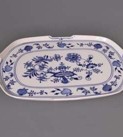Cibulák – Podnos 38 x 24,5 cm – originál cibuľový porcelán 1. akosť