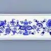 Cibulák – Miska na ryby 10,4 x 27,5 cm – originálny cibuľový porcelán 1. akosť