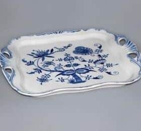 Cibulák – Podnos Aigar 34 cm – originál cibuľový porcelán 1. akosť