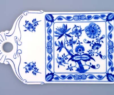 Cibulák – Podnos na chlieb 27,5 cm – originál cibuľový porcelán 1. akosť