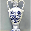 Cibulák – Váza prelamovaná 30 cm – originál cibuľový porcelán 1. akosť