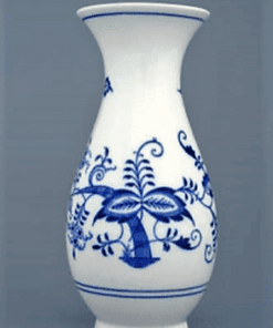 Cibulák – Váza 25,5 cm – originál cibuľový porcelán 1. akosť