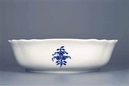 Cibulák – Misa šalátová 4-hranná 21 cm – originálny cibuľový porcelán 1. akosť
