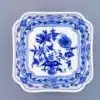 Cibulák – Misa šalátová 4-hranná vysoká 15 cm – originálny cibuľový porcelán I. akosť