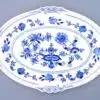 Cibulák – Podnos oválny 39 x 27 cm – originál cibuľový porcelán 1. akosť
