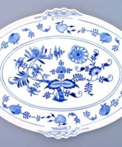 Cibulák – Podnos oválny 42 x 31 cm – originál cibuľový porcelán 1. akosť