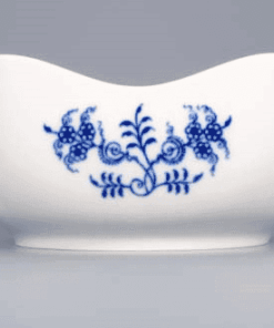 Cibulák – Misa šalátová 4-hranná vysoká 18 cm – originálny cibuľový porcelán 1. akosť