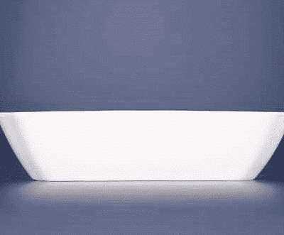 Cibulák – Misa šalátová 4-hranná 15 cm – originálny cibuľový porcelán 1. akosť