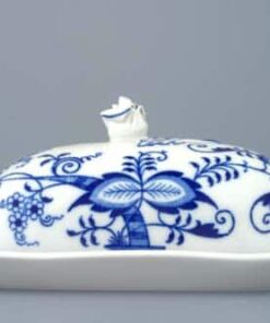 Cibulák – Dóza na maslo 19 x 15 cm – originálny cibuľový porcelán 1. akosť
