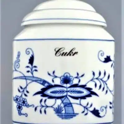 Cibulák – Dóza na poživatiny 1,1 l – originálny cibuľový porcelán 1. akosť