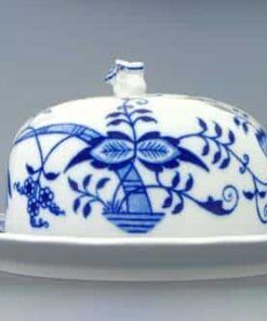 Cibulák – Dóza na syr 13 cm/19 cm – originálny cibuľový porcelán 1. akosť