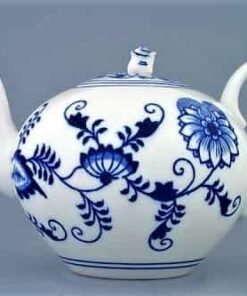 Cibulák – Kanvica čajová so sitkom 1,20 l – originálny cibuľový porcelán I. akosť