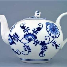 Cibulák – Kanvica čajová so sitkom 1,20 l – originálny cibuľový porcelán I. akosť