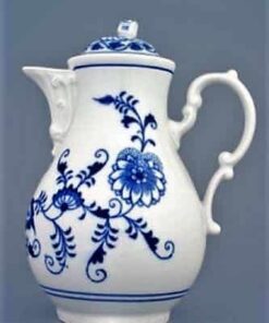 Cibulák – Kanvica kávová 0,90 l – originál cibuľový porcelán 1. akosť