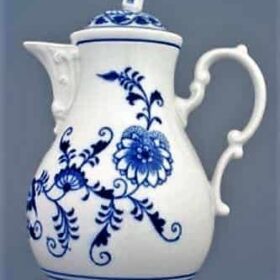 Cibulák – Kanvica kávová 0,90 l – originál cibuľový porcelán 1. akosť