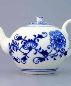 Cibulák – Kanvica čajová so sitkom 0,35 l – originál cibuľový porcelán 1. akosť