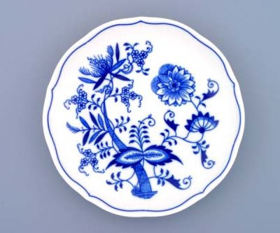 Cibulák – Podšálka bujónová 17,5 cm – originálny cibuľový porcelán 1. akosť