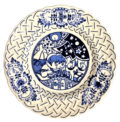 1. Cibulák – Výročný tanier 2022 – Originálny cibuľový porcelán 1. akosť