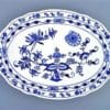 Cibulák – Tanier oválny 35cm – originálny cibuľový porcelán 1. akosť