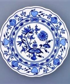 Cibulák – Tanier plytký 24 cm – originálny cibuľový porcelán 1. akosť