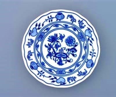 Cibulák – Tanier dezertný 13 cm – originálny cibuľový porcelán 1. akosť