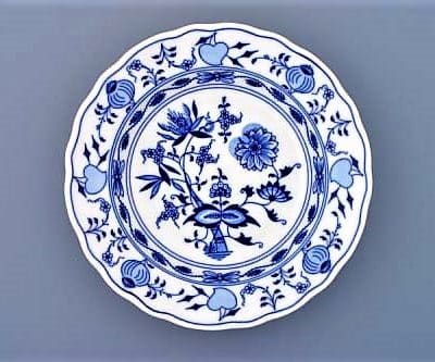 Cibulák – Tanier hlboký 24 cm – originálny cibuľový porcelán 1. akosť