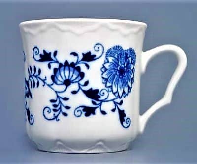Cibulák – Hrnček 0,27 l – originál cibuľový porcelán I. akosť